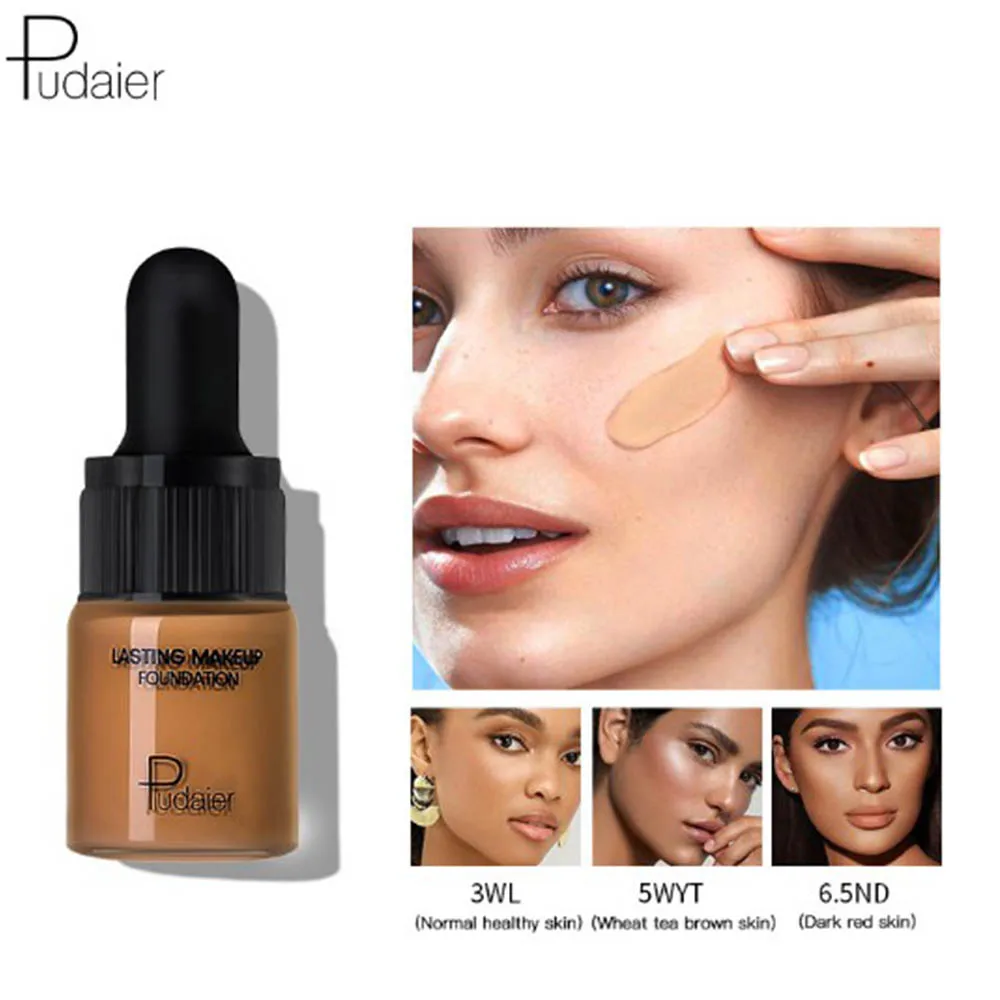 Профессиональная маскирующая основа для макияжа матовая Тональная жидкая