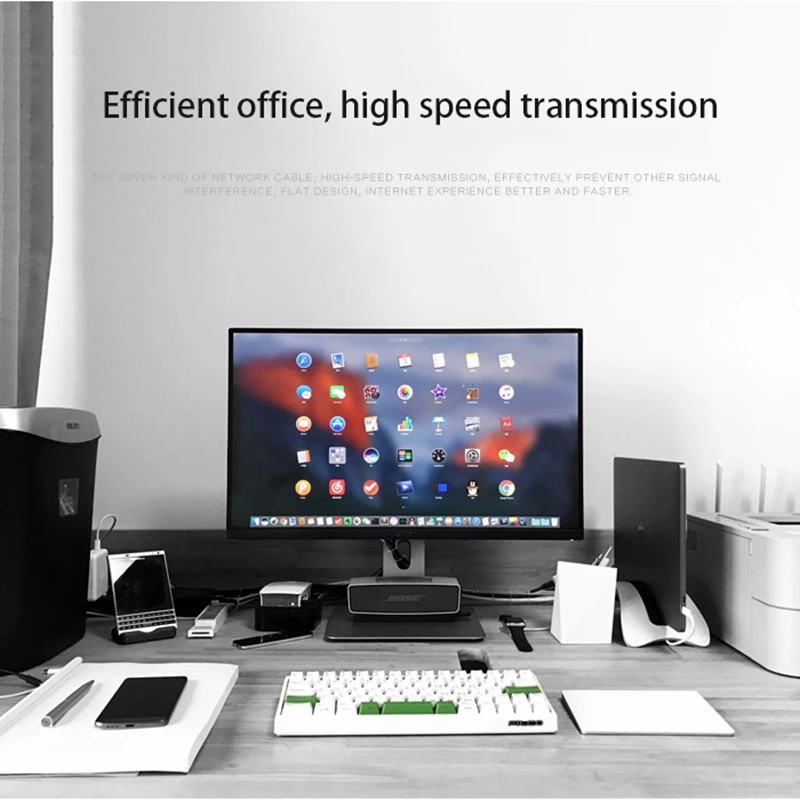 Ethernet кабель FSU RJ45 Cat7 сетевой STP для маршрутизатора ноутбука внутренний 0