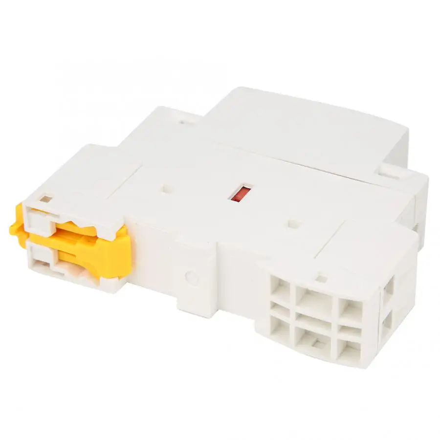 Manual Ac Contactor 2P 25A 220V 50Hz DIN Rail Household Modular AC with Control Switch Electrical Equipment | Обустройство дома