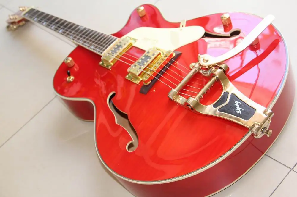 Новое поступление китайская гитарная электрогитара грейчер модель 6120 лучшее