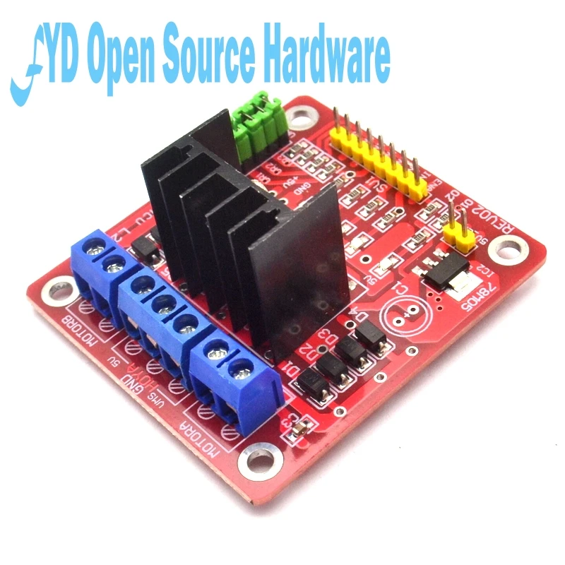 L298N Модуль платы драйвера двигателя/шаговый двигатель/робот | Электронные