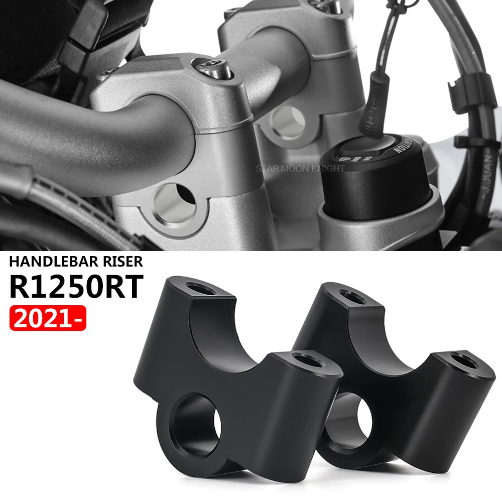 

Motorcycle Handlebar Riser Clamp Extend Steering Wheel Increase Handlebar Adapter Mount For BMW R1250RT R 1250 RT 2021 -