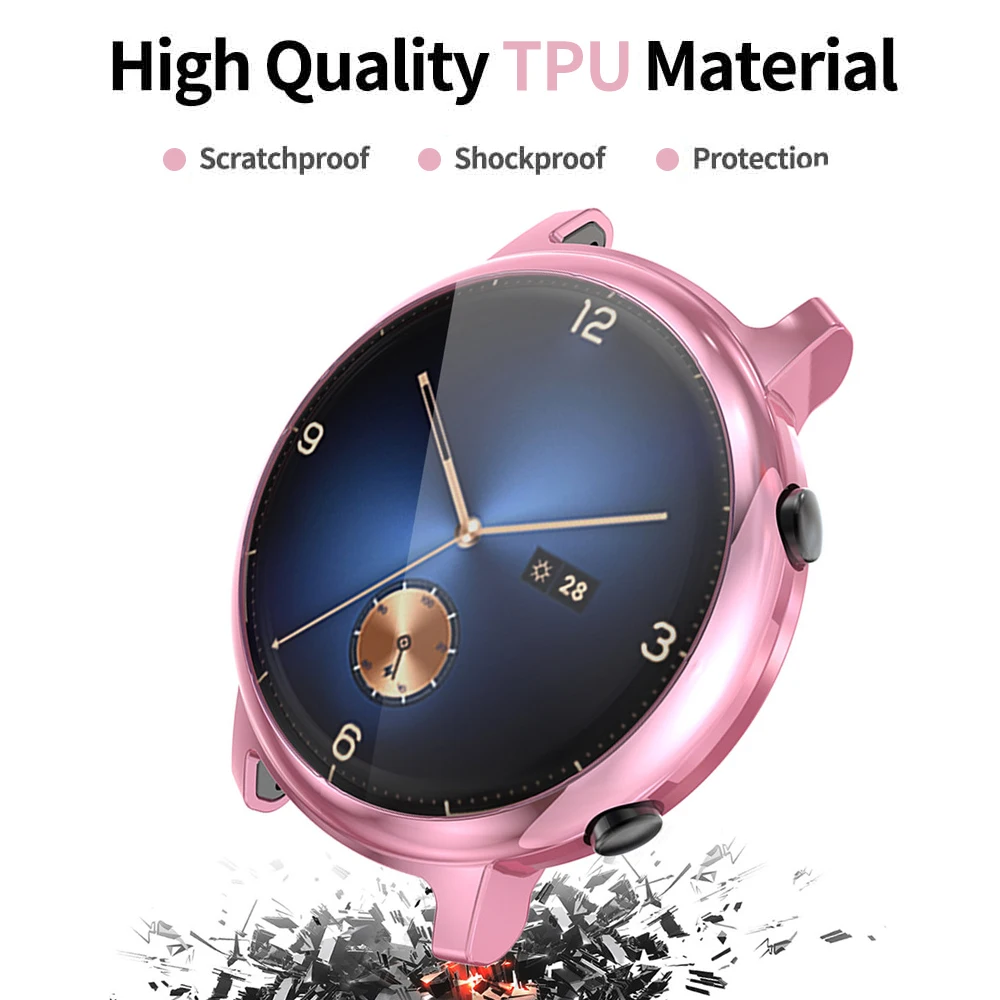 Мягкий защитный чехол из ТПУ для Huawei Watch GT 2/2e 42 мм 46 легкий корпус GT2 тонкий бампер