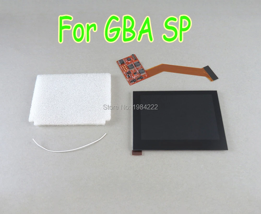 Экран для Nintendo Game Boy Advance SP GBA SP AGS 101 IPS, ЖК-дисплей с подсветкой, яркий ремонт, сменный экран для выделения (art.: 7a1e23788) - 7a1e23788
