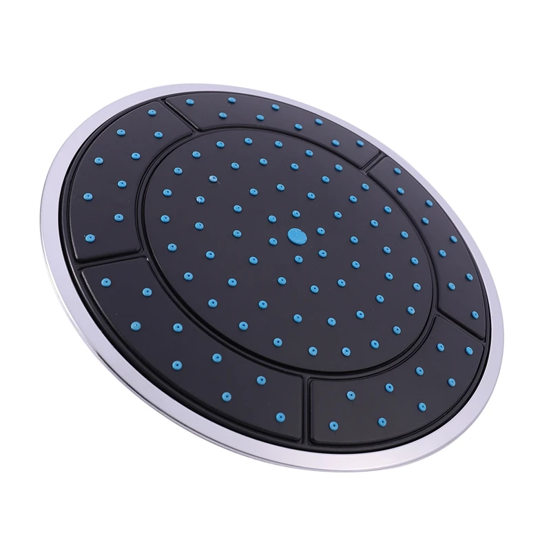 

1Pcs 25Cm Plastic Round Shape Rainfall Powered Shower Room Top Shower Roof Head Nozzle Cabin Accessories