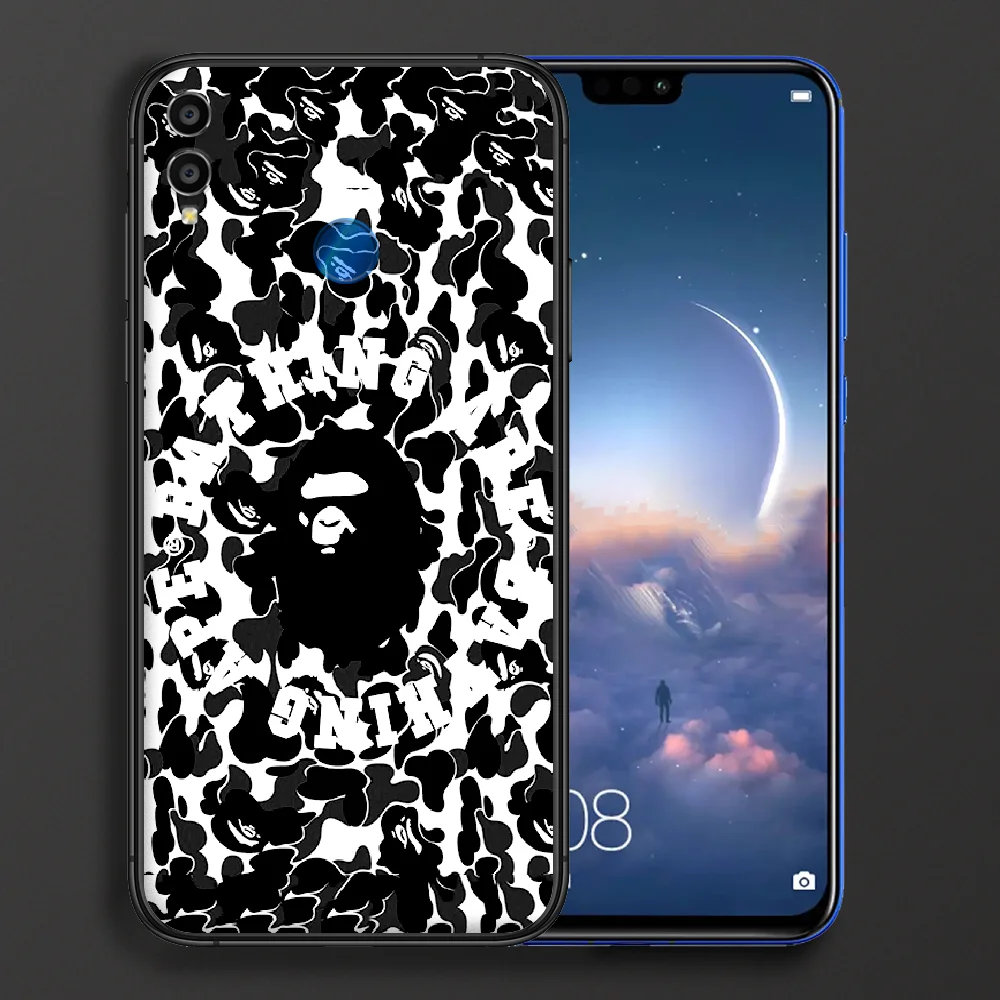 

Camouflage Pattern Camo Bape Phone Case For Huawei Honor 6A 7A 7C 8 8A 8X 9 9X 10 10i 20 Lite Pro Play Black Coque Luxury Back