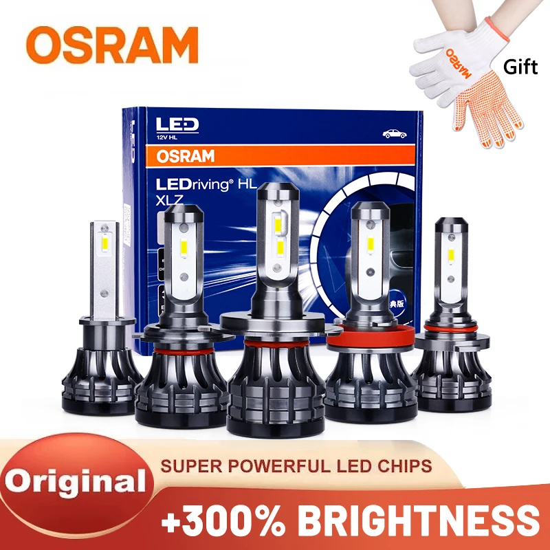OSRAM H7 светодиодные лампы H1 H4 Hb3 Hb4 для фар дальнего и ближнего света H8 H9 H11 9005 9006