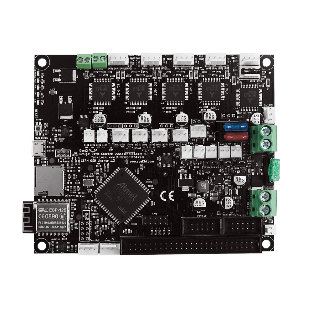 Makerbase 32-битная клонированная плата MKS Duet 2 Wifi V1.04 с сенсорным экраном 4 3 или 7 0 Pandue