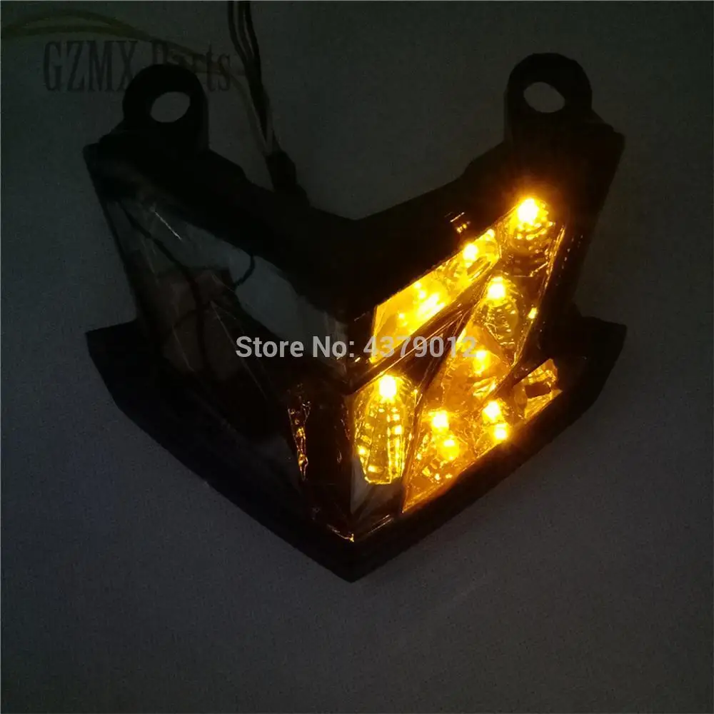 Задний фонарь для мотоцикла светодиодный стоп светильник сигнал указатели