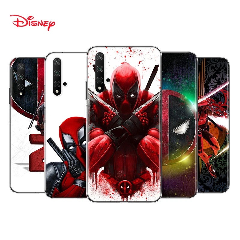 

TPU Silicone Cover Marvel Hero Deadpool For Honor 30 30S V30 V20 9N 9S 9A 9C 20S 20E X10 20 7C Lite Pro Plus Phone Case