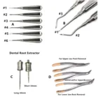 Стоматологический корневой фрагмент, минимально Инвазивный Пинцет Для Экстракции зубов, щипцы для зубов, стоматологический инструмент, изогнутые Maxillary Mandibular зубы