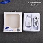 Оригинальное быстрое зарядное устройство Samsung Galaxy, USB адаптер питания 9 В, 67 А, кабель быстрой зарядки типа C для Galaxy S10, S9, S8 Plus, A21, M31, A50 S