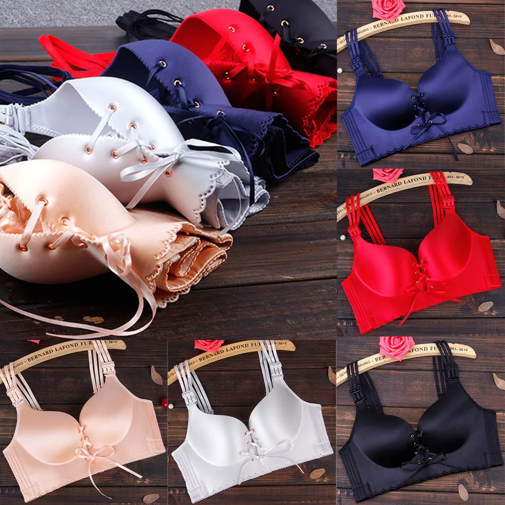 Модный женский спортивный бюстгальтер размера плюс мягкий очень эластичный