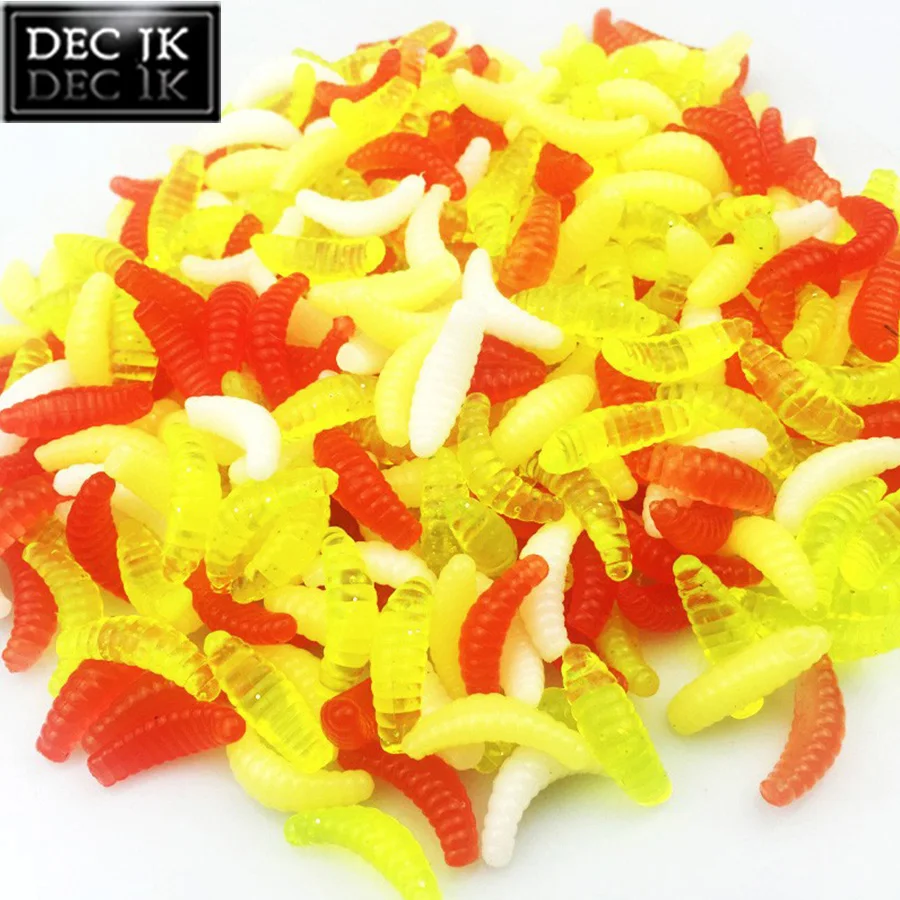 Искусственная/Мягкая/силиконовая приманка для рыбалки 100 шт.|lure for fishing|artificial