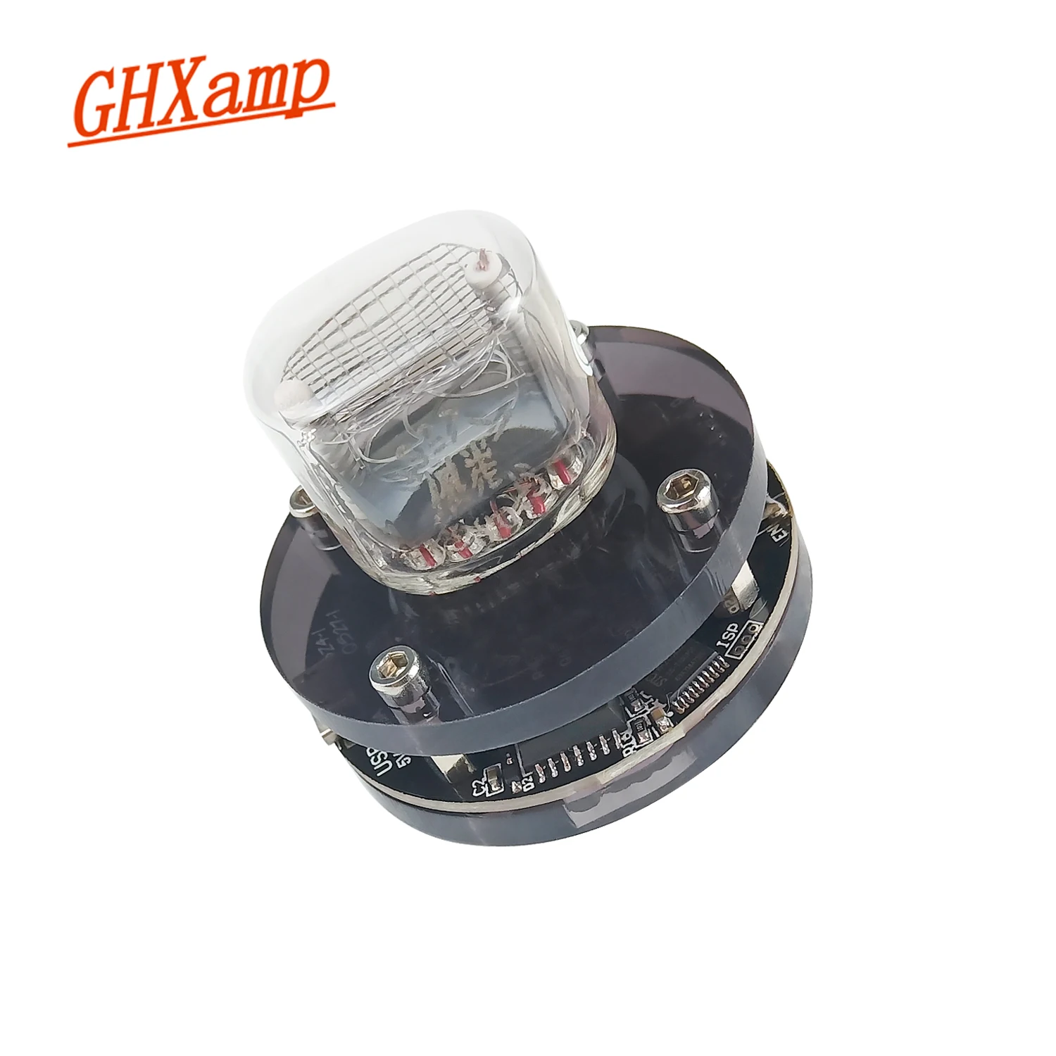 GHXAMP новые светящиеся часы с одной трубкой Nixie помощью чипа Epson интерфейс Micro USB