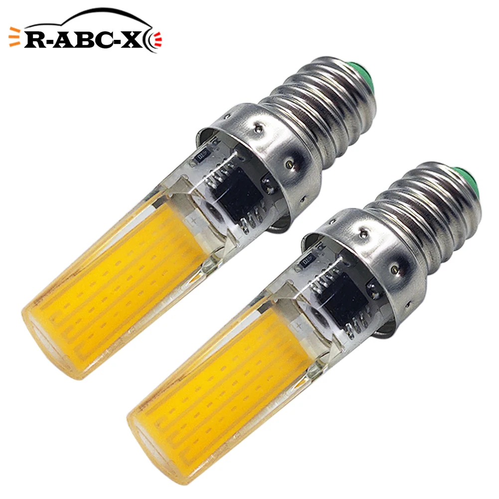 

RUIANDSION 2Pcs E14 Dimmable LED Oven Light Roaster Microwave Replacement Bulb 240V 220V 230V 6000K 4300K Silicone COB