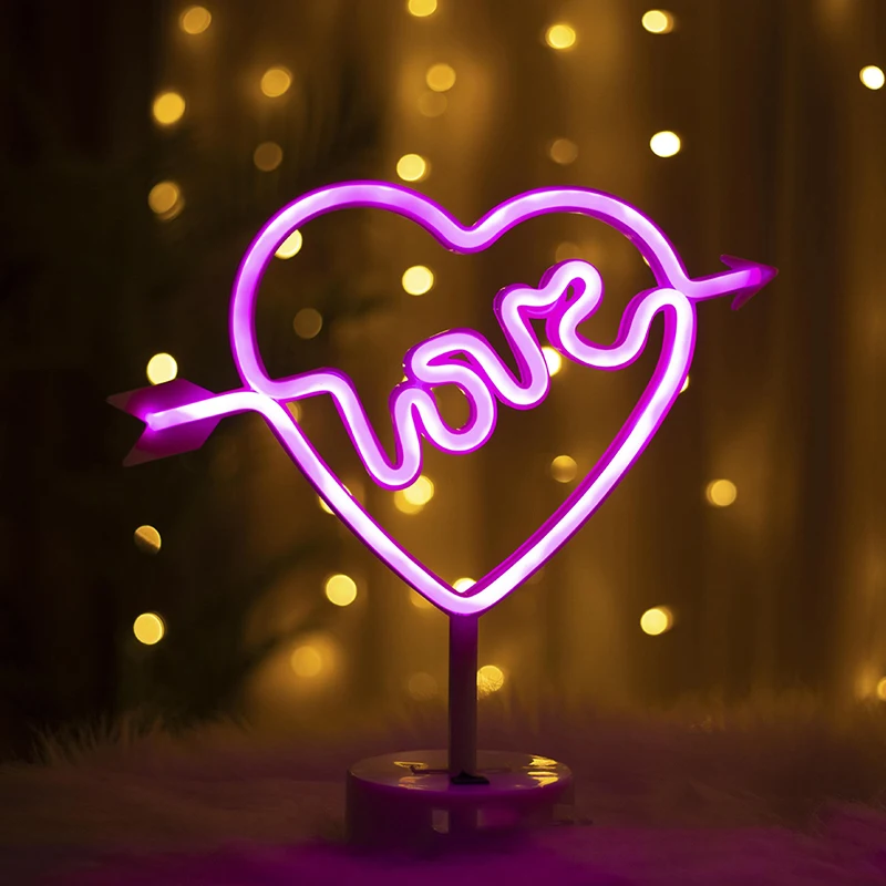

Led Neon Light Colorful Neon Sign for Home Party Wedding Decoration Lamp gift for Kids Wall Hanging Neon Lamp Home Decor