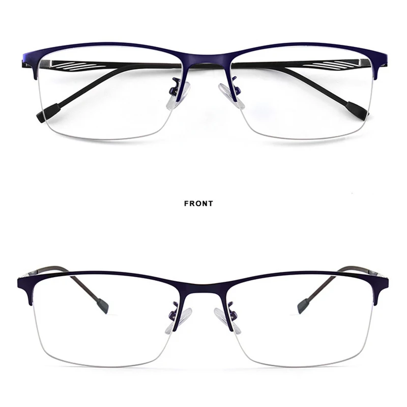 Ультралегкая оправа для мужских оптических очков из титанового сплава