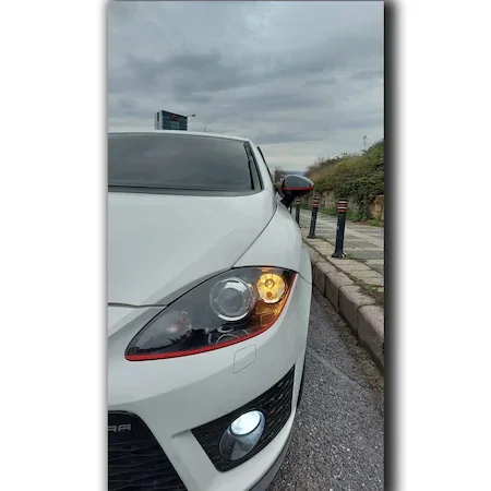 Сиденье Леон MK2-MK3 фара/зеркальная полоса наклейка-Виниловая наклейка-длинный