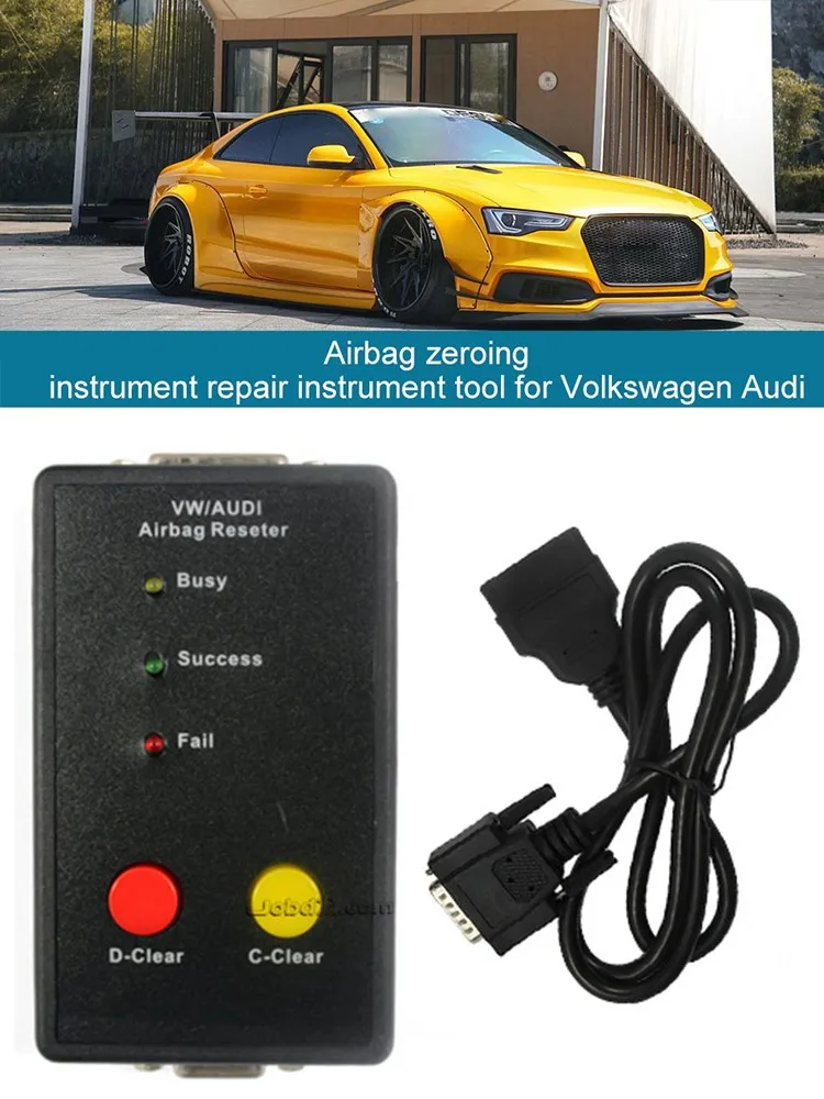 Автомобильная подушка безопасности сброс OBDII сканер ошибка данных память