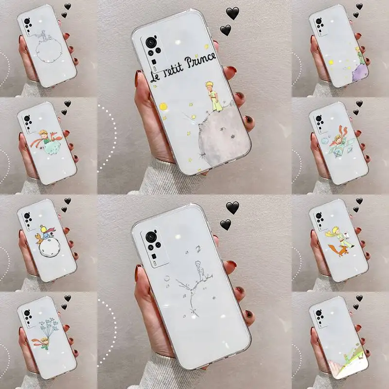 

Little Prince Phone Case Transparent For VIVO NEX V Z Y X 17 15 11 9 6 5 3 1 i S MAX PRO X 20SE Soft TPU Mobile bags