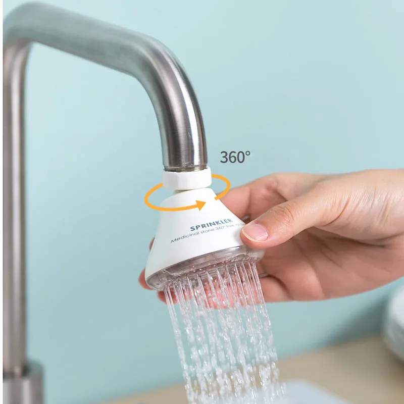 Youpin Jordan&ampJudy Kitchen UFO Faucet Splash Proof Filter Household Pressurized Nozzle Extending 360° Water Purifier | Электроника