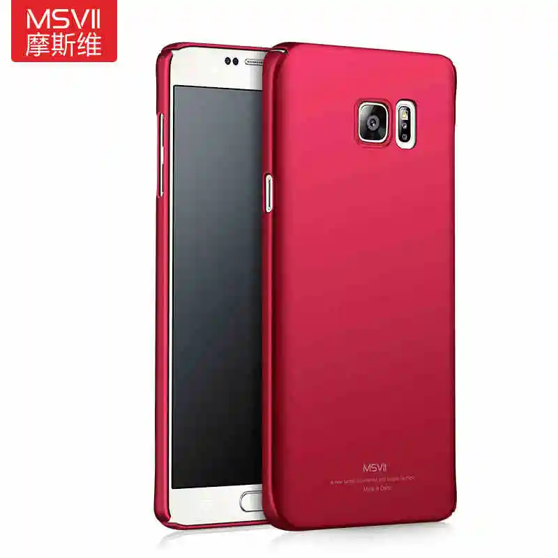 Для samsung Galaxy Note 5 Чехол Msvii Тонкий матовый чехол для samsung Note 5 Жесткий Чехол для samsung Galaxy Note5 чехол s