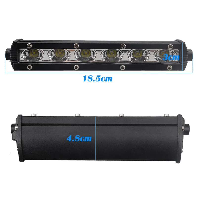 Узкий Автомобильный светодиодный светильник 7 '񠫠K точечный луч