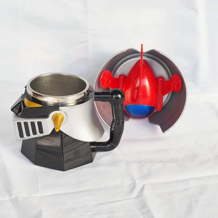 Креативный готовый плеер One MAZINGER Z робот-трансформер ПК + кружки из нержавеющей