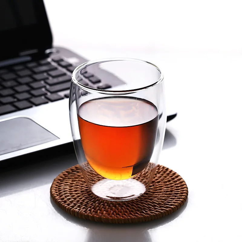 Популярная чашка с двойными стенками для кофе чая изолированные кружки чашки