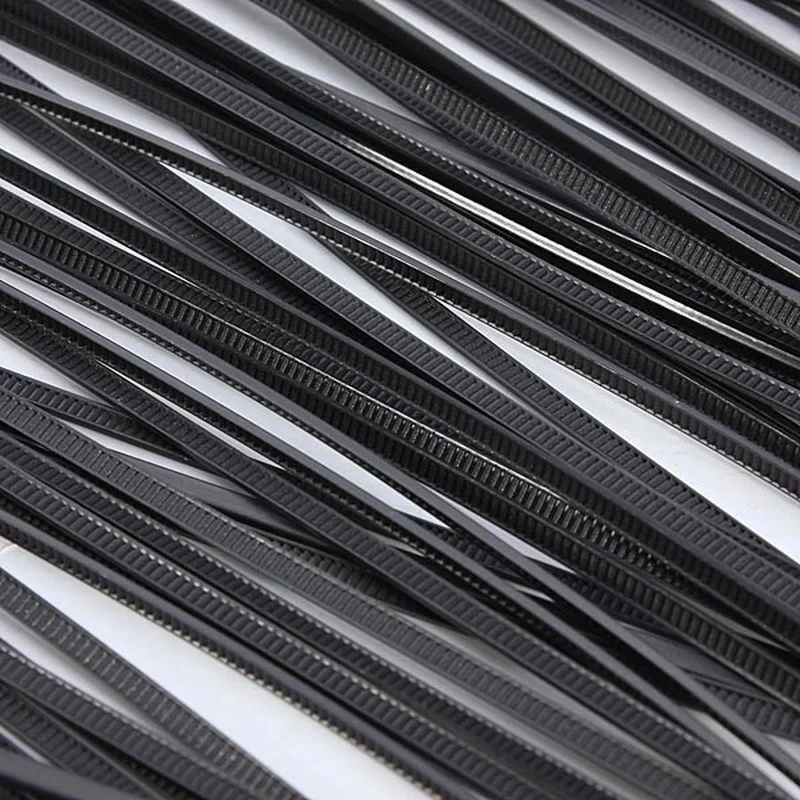 Самоблокирующиеся Нейлоновые кабельные стяжки 100 шт. многофункциональные 8