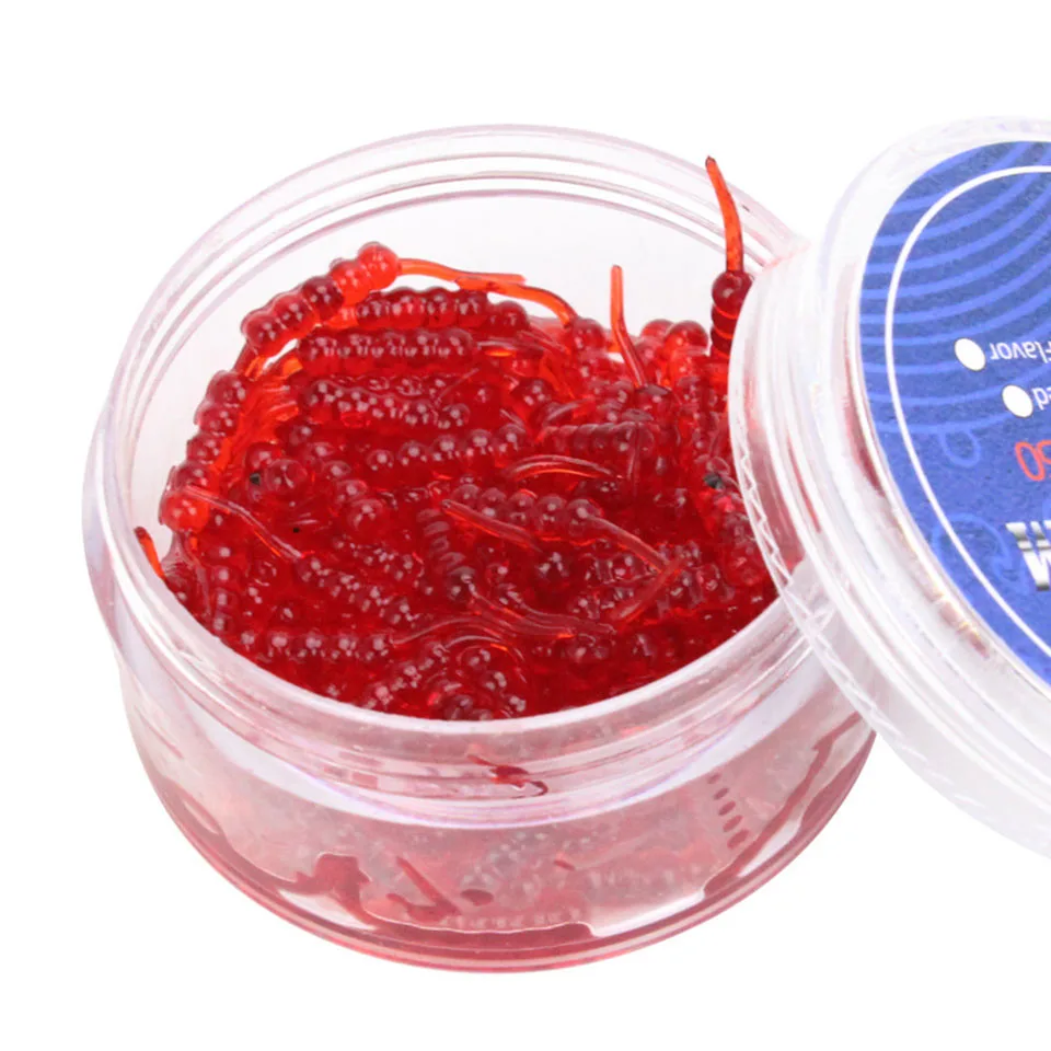 Моделирование Мягкая приманка в виде червей рыболовные личинки дождевого