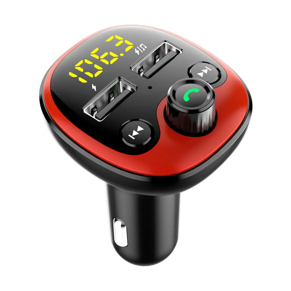 Беспроводной FM передатчик Vehemo Aux Bluetooth два USB автомобильный комплект громкой