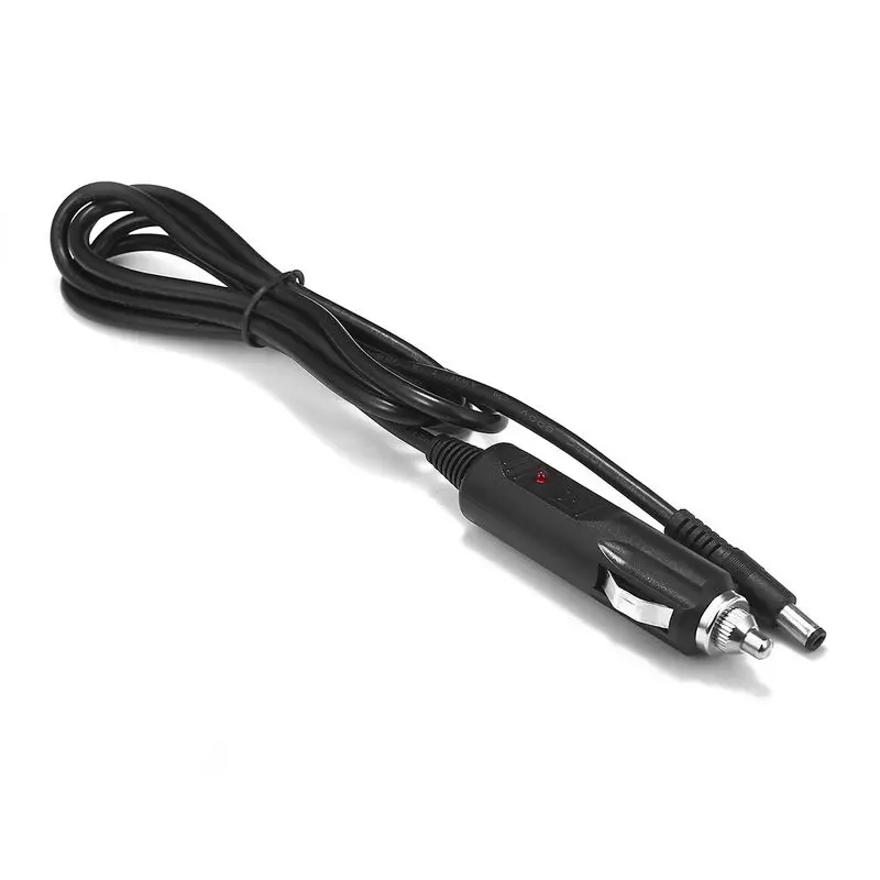 12V 24V DC 5 5mm x 2 Автомобильный адаптер питания штепсельная вилка 18AWG 1 m кабель батарея