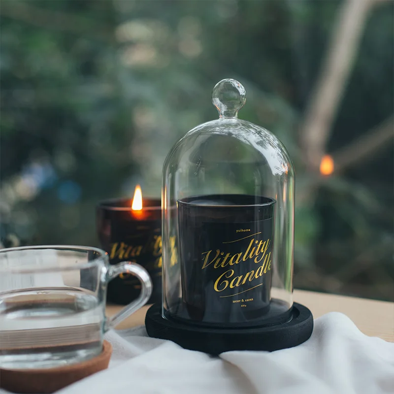 Продажа Стеклянная крышка для свечи, стеклянная крышка для свечи для ароматерапии, украшение для спальни с цветком вечной жизни, стеклянная Свеча «... Продажа Стеклянная крышка для свечи, стеклянная крышка для свечи для ароматерапии, украшение для спальни с цветком вечной жизни, стеклянная Свеча «...