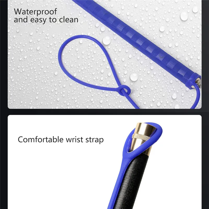 

Fishing Bag Rod Sock Fishing Rod Sleeve Anti Slip Rod Cover Gel Protector Fishing Pole Cover for Spinning Fishing Rod Bag Parts