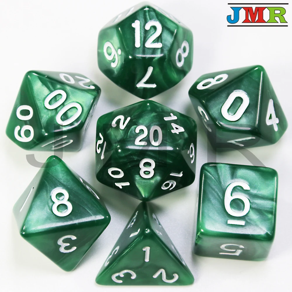 Dados De Rpg 7 шт./компл. многогранные RPG игры мраморный эффект кости D4-D20 мульти стороны кости Поп для подземелья и Драконов
