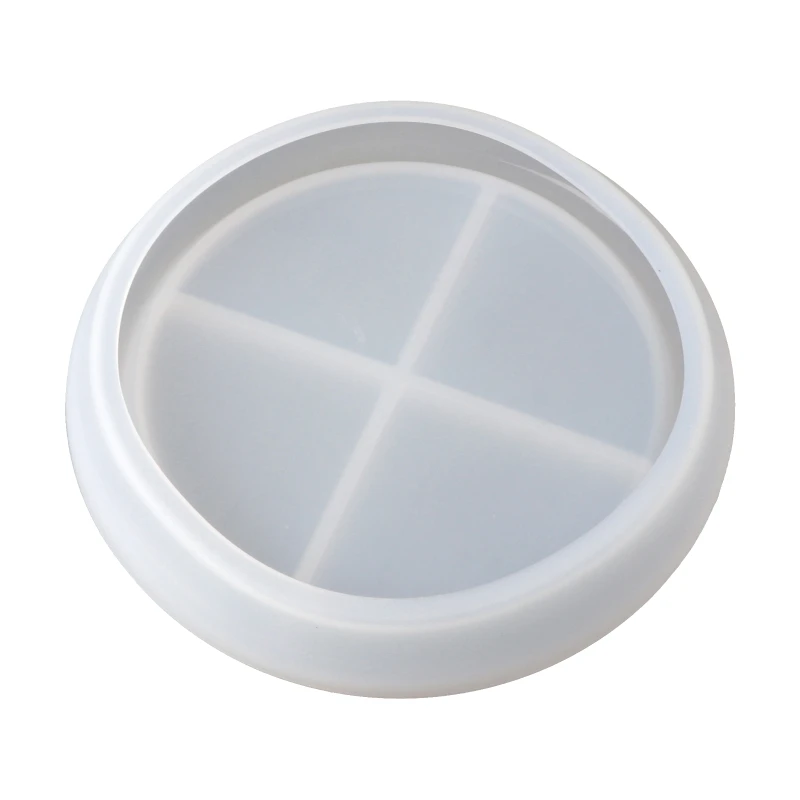 

3 Pcs Crystal Epoxy Resin Mold Dish Tray Plate Casting Silicone Mould DIY Set