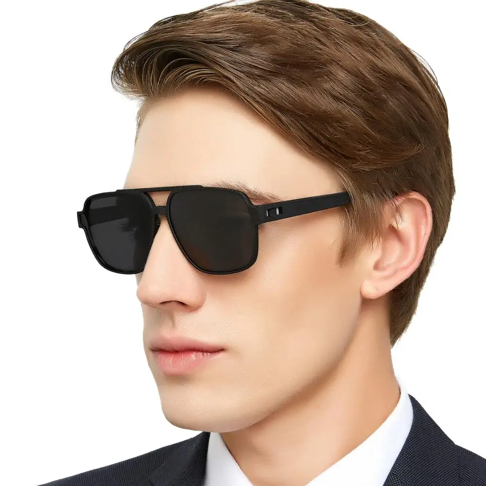 Солнцезащитные очки для мужчин винтажные Поляризованные линзы с покрытием