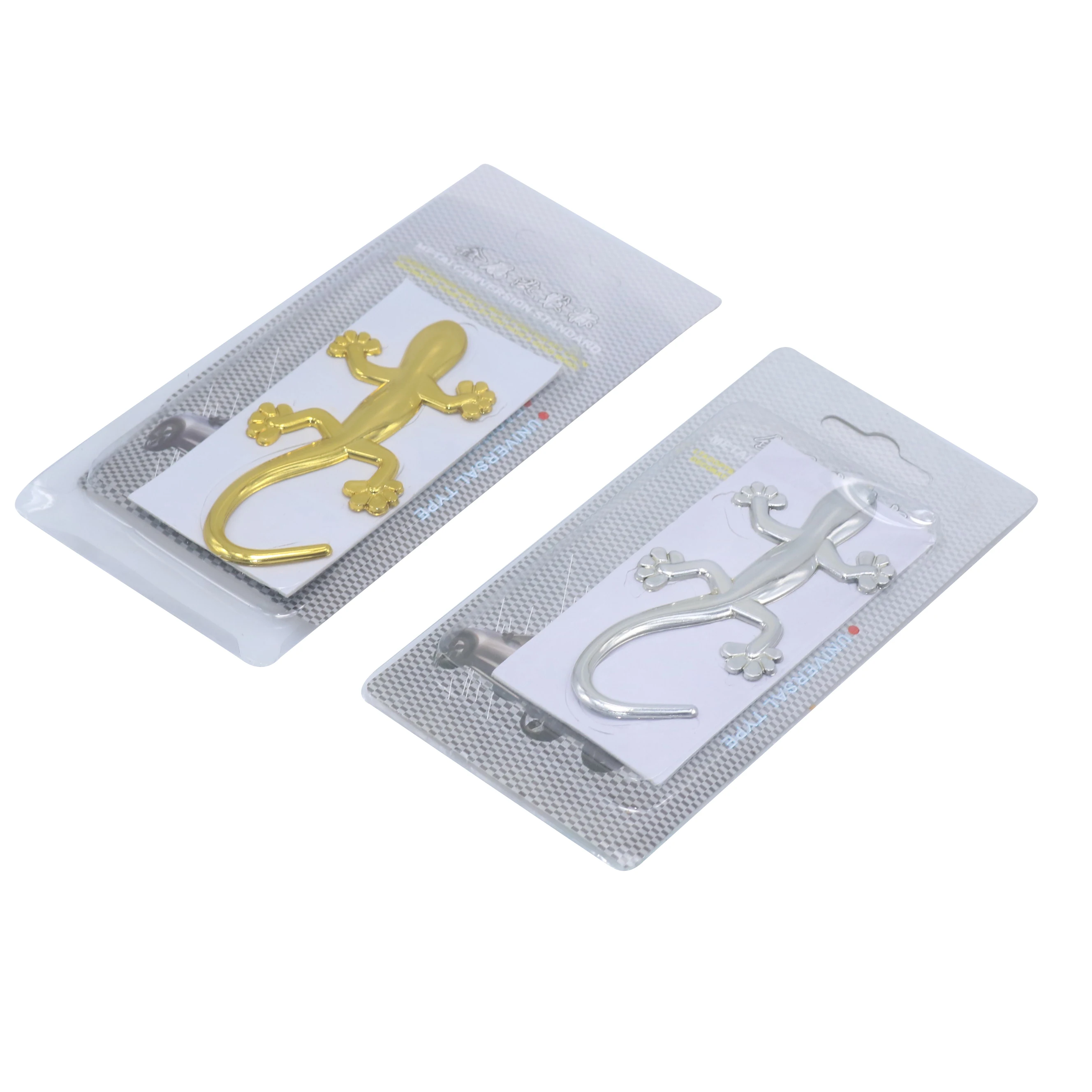 

1 Pcs Lizard Gecko 3D Car Sticker Soft PVC Chromed Badge Emblem Sticker Car Decoration Automobile Decals Car-Styling Accessory