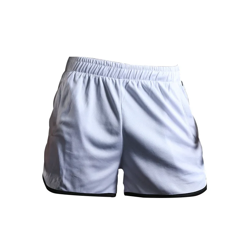 

Solid Color Shorts Men's Large Size Fitness Sports Training Basketball Jog Five Pants New Breathable
