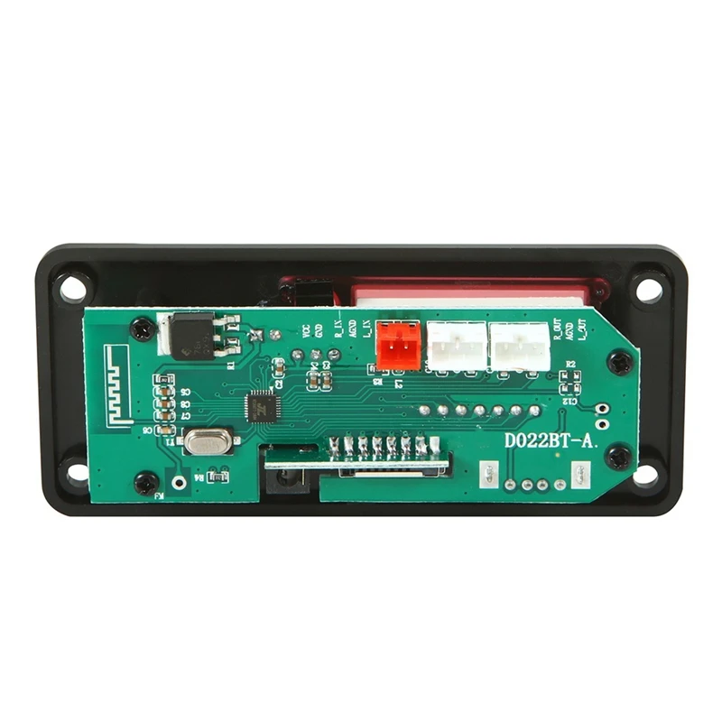 DC12V беспроводной Bluetooth MP3 WMA USB/SD/FM/AUX декодер плата пластина аудио модуль цветной