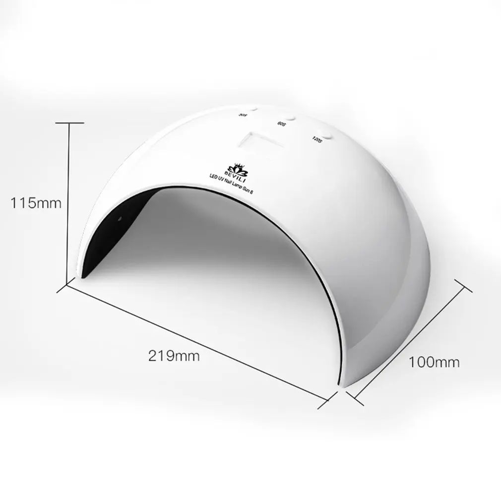 

Led Manicure Lamp High Power Manicure Phototherapy Machine 24W Induction Smart Manicure Lamp Led Nail Polish Glue Light