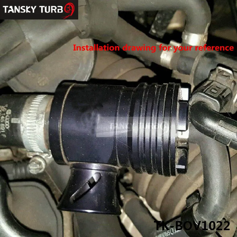 Предохранительный клапан S дивертер турбо BOV Boost для VW Audi 1 8 T Golf Jetta New Beetle Passat A4 TT