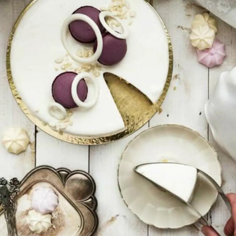 1 шт. креативный стальной слайсер для пирога нож серверов десертов печенья