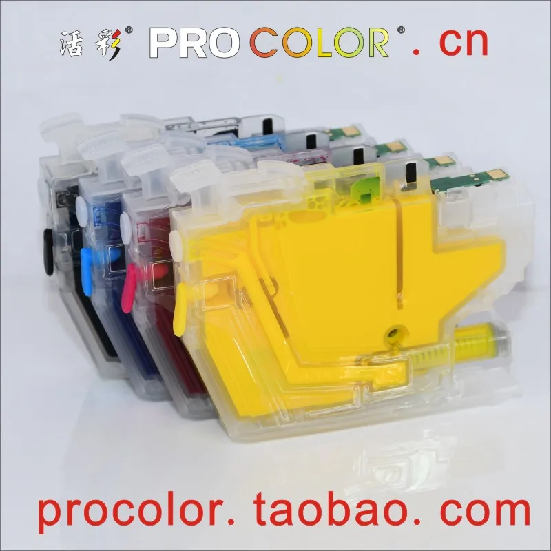 LC3213 пигментные краски самодельные картридж для Brother DCP J772DW J774DW MFC J491DW J497DW J690DW J890DW