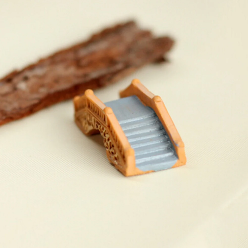 

Micro Landscape Decoration DIY Simulation Stone Bridge Mini Craft Fairy Garden Miniatures Terrarium Accessories Home Decoration