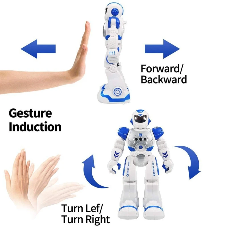 RC Remote Control Robot Smart Action Walk Sing Dance Figure Gesture Sensor Toys Gift USB Charging Dancing for child | Игрушки и хобби