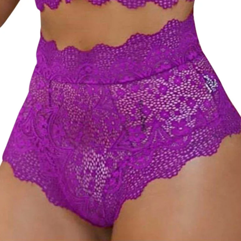 

Women Sexy Lace Panties Transparent Low-Waist Underpant Thongs G-String Hollow Out Seamless Panties Female Underwear Lingerie