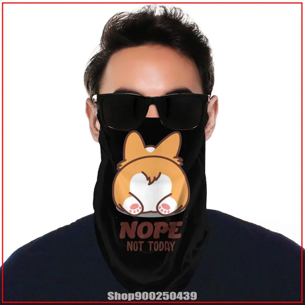 Шарф-Бандана Nope Not Today многоразовая дышащая для влюбленных Гарри надпись сделай